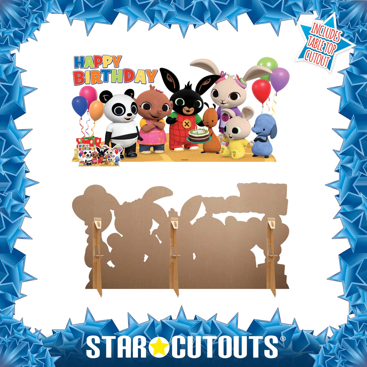 Bing Birthday Party Cardboard Cutout - mycardboardcutout