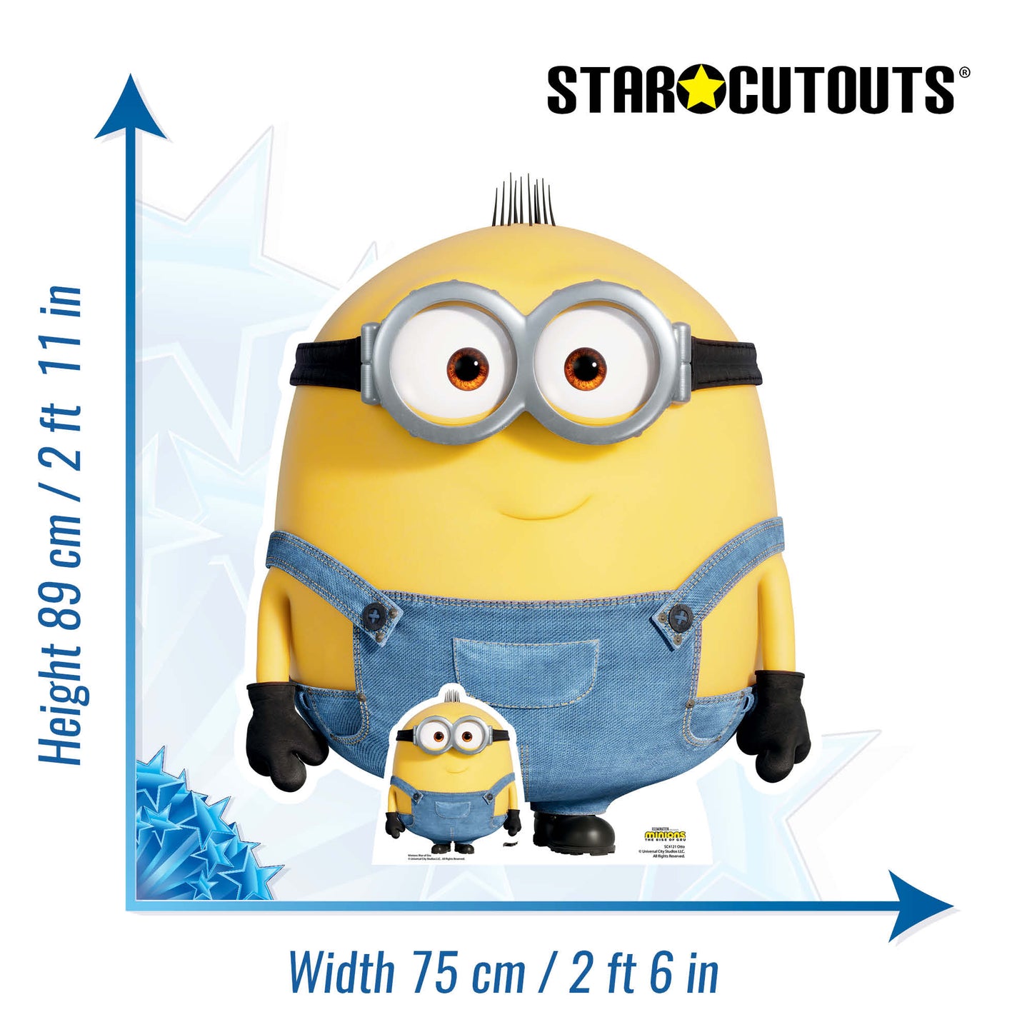 Otto Minions Cardboard Cutout