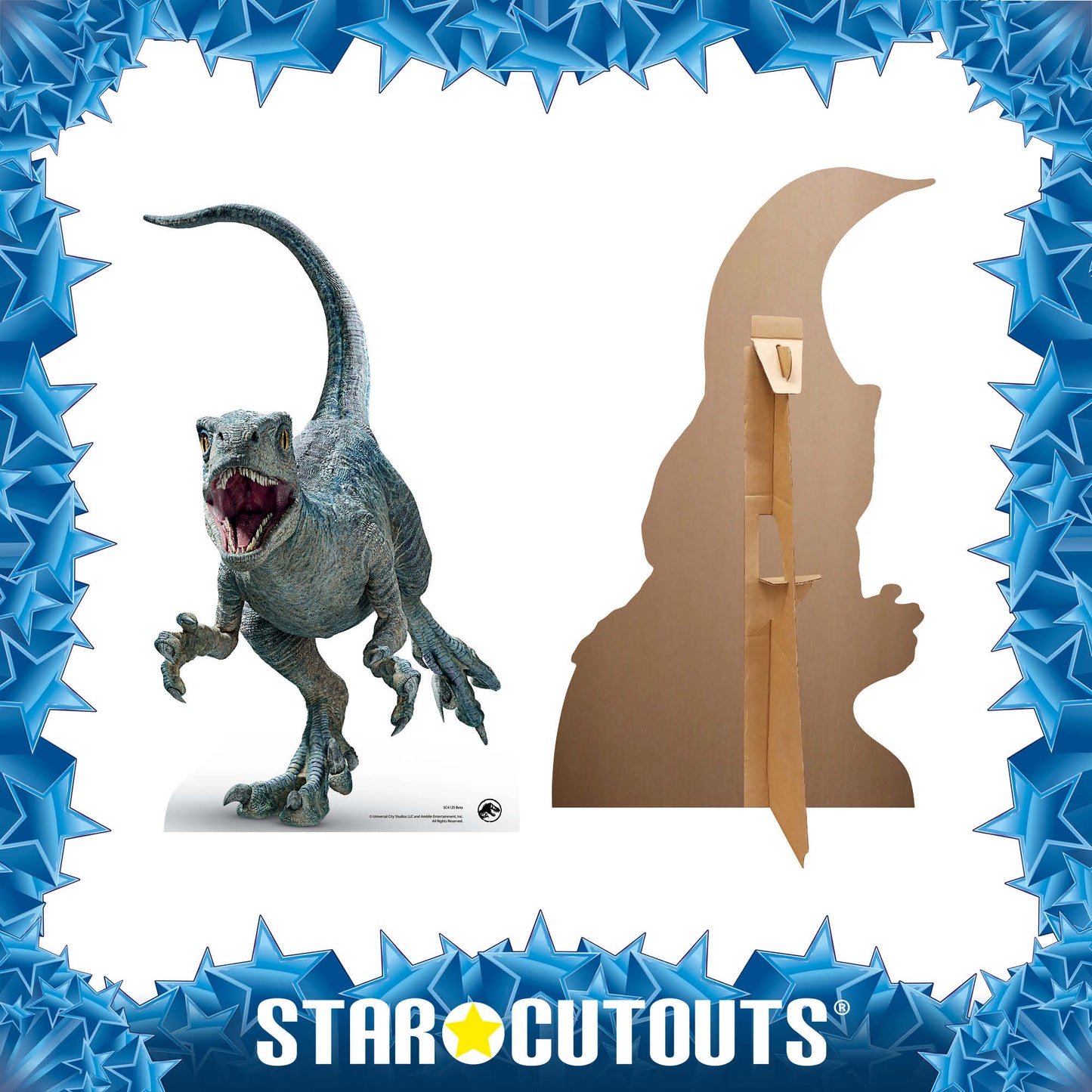Beta Baby Jurassic World Dominion Cardboard Cutout 94CM TALL - mycardboardcutout