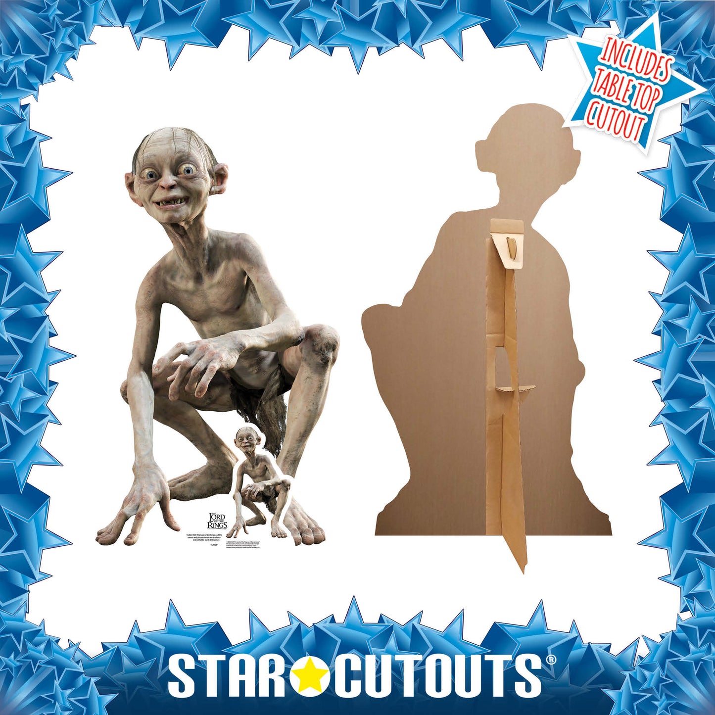 Gollum The Lord of the Rings Cardboard Cutout Lifesize - mycardboardcutout