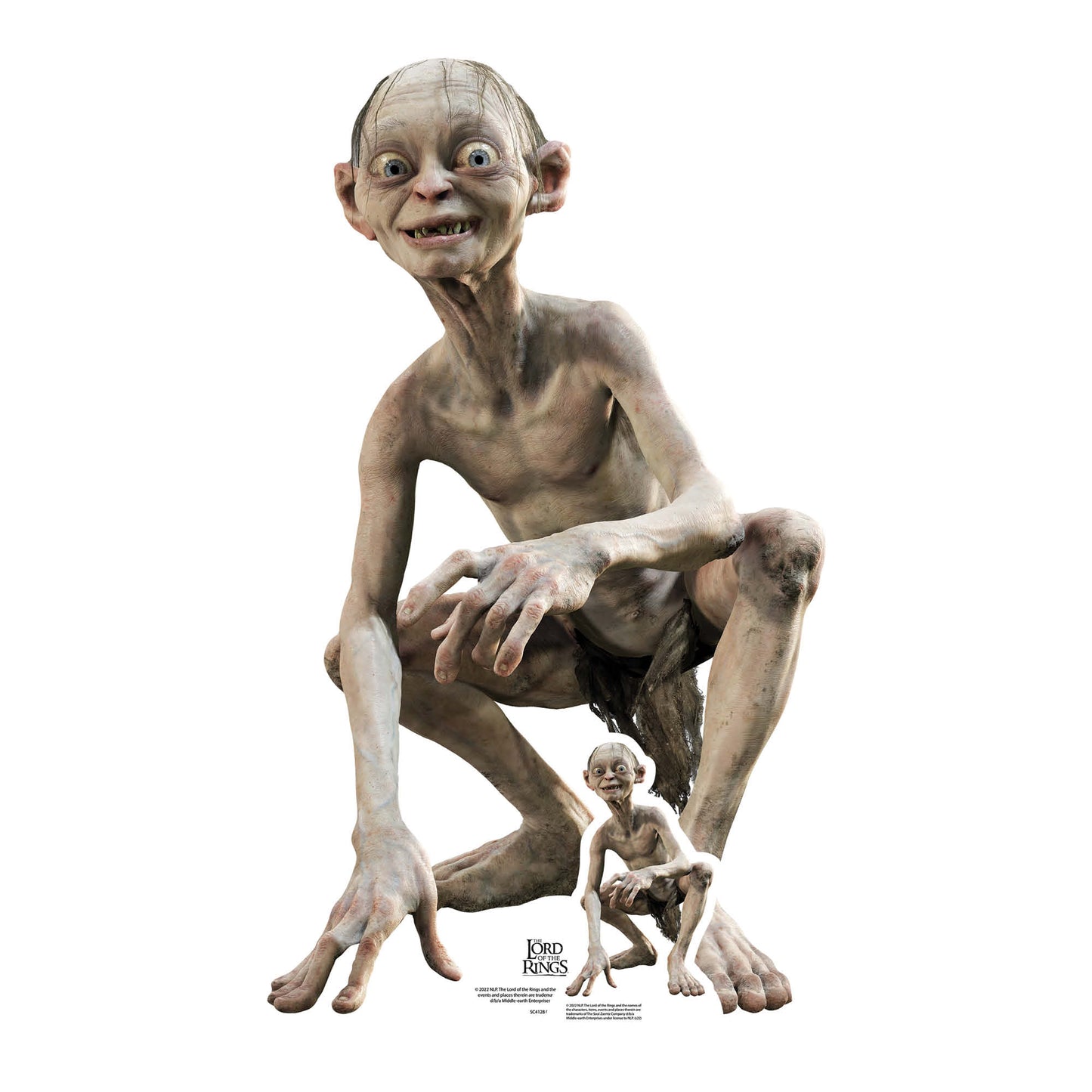 Gollum The Lord of the Rings Cardboard Cutout Lifesize