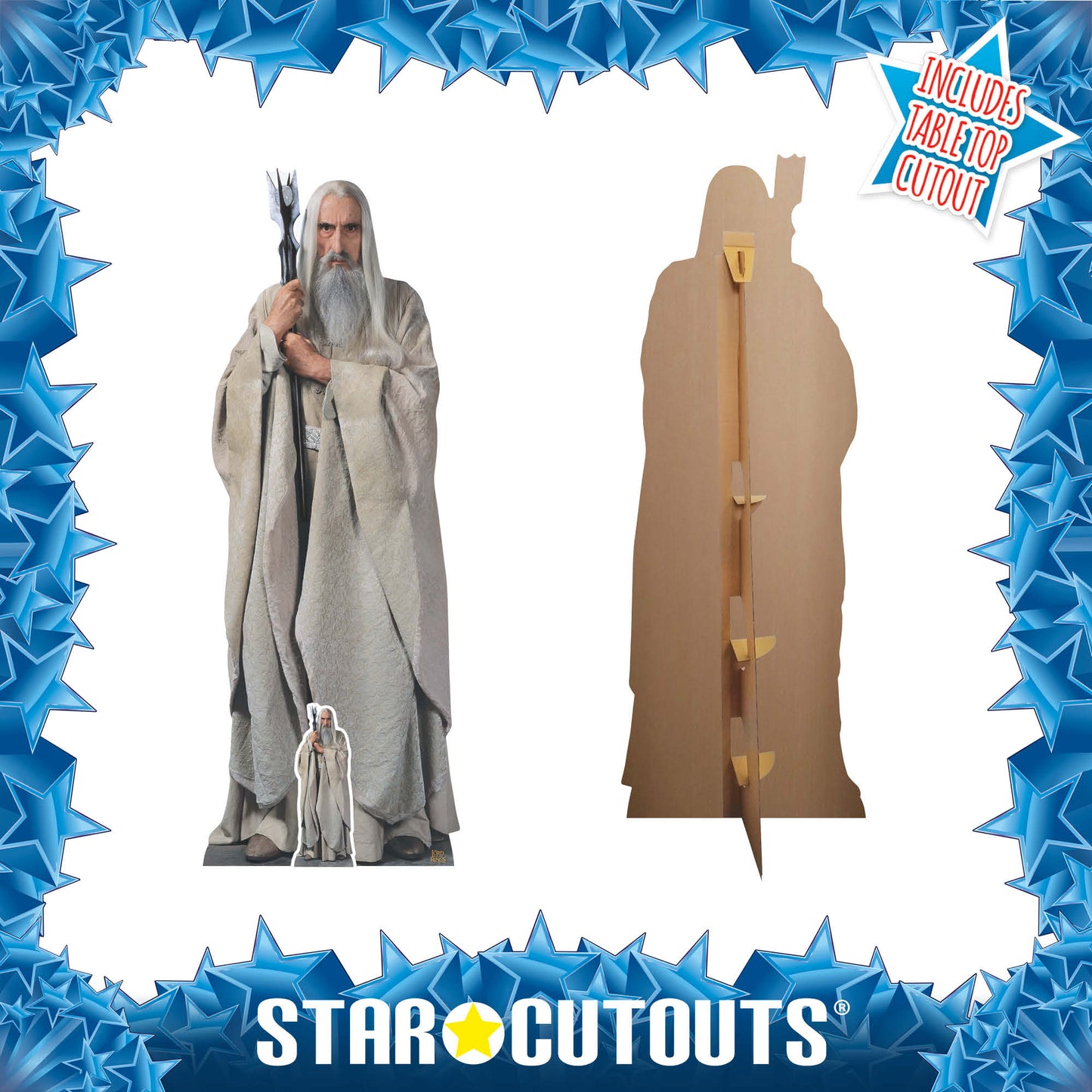 Saruman The Lord of the Rings Cardboard Cutout Lifesize - mycardboardcutout