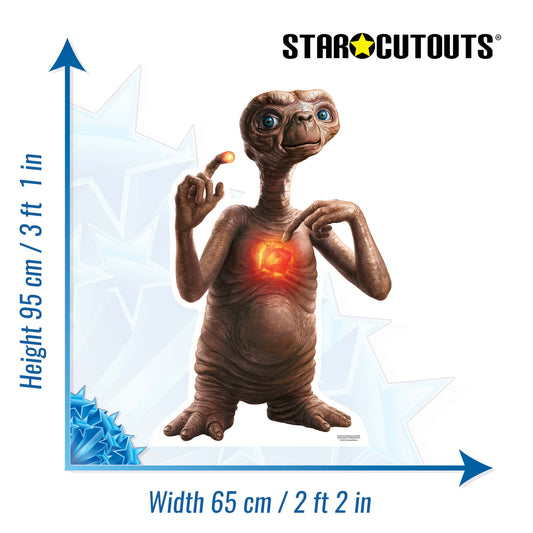 SC4144 E.T 40 Year Anniversary Edition Star Mini Cardboard Cutout Smalll - mycardboardcutout