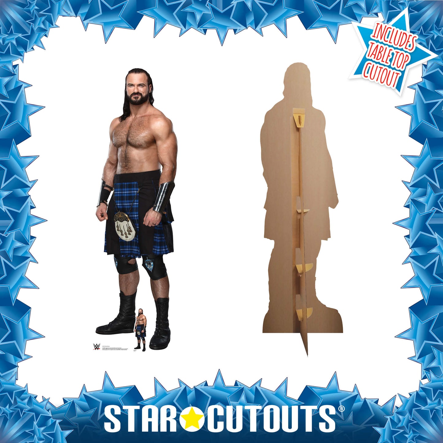 Drew McIntyre Kilt Cardboard Cutout - mycardboardcutout