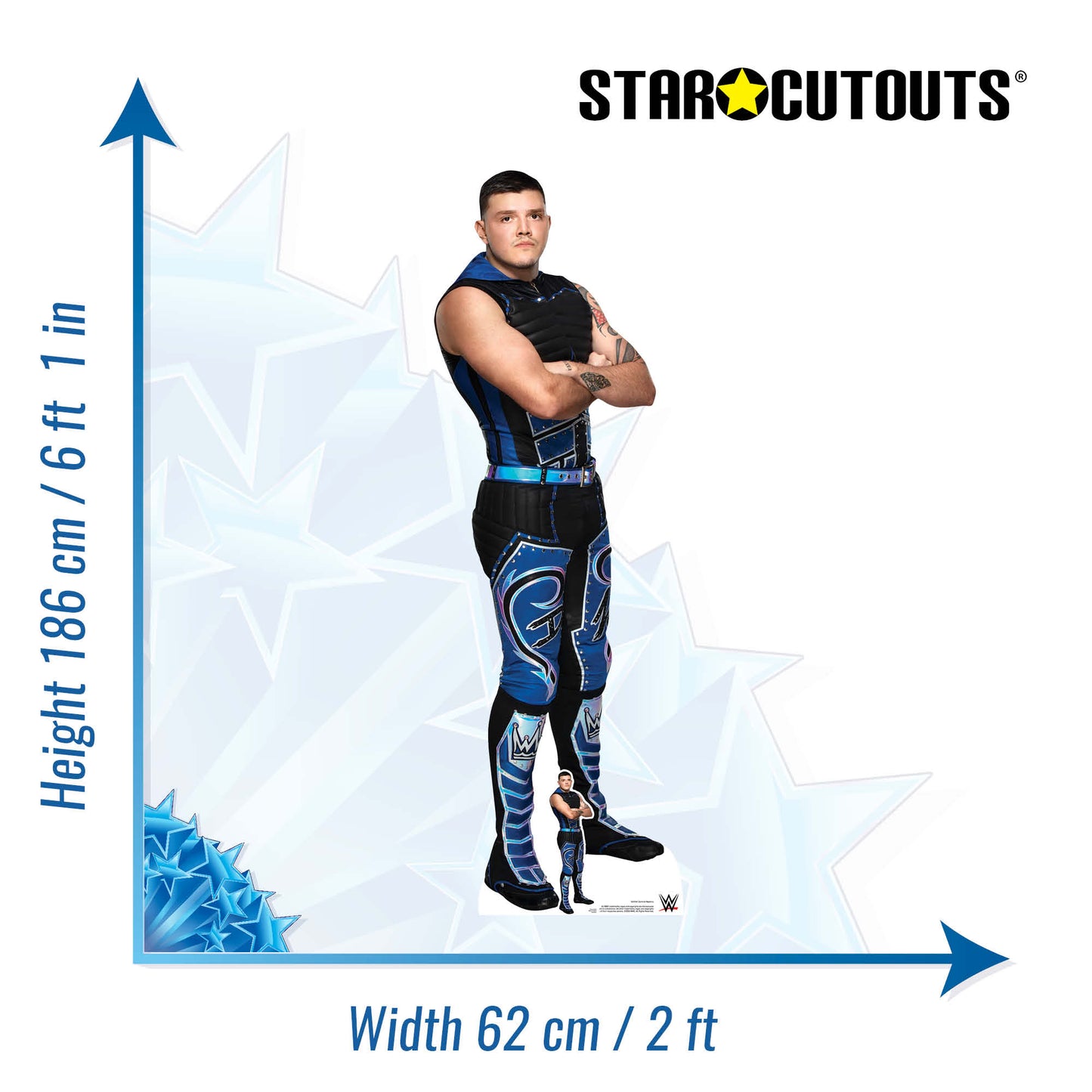 Dominik Mysterio WWE Cardboard Cutout - mycardboardcutout