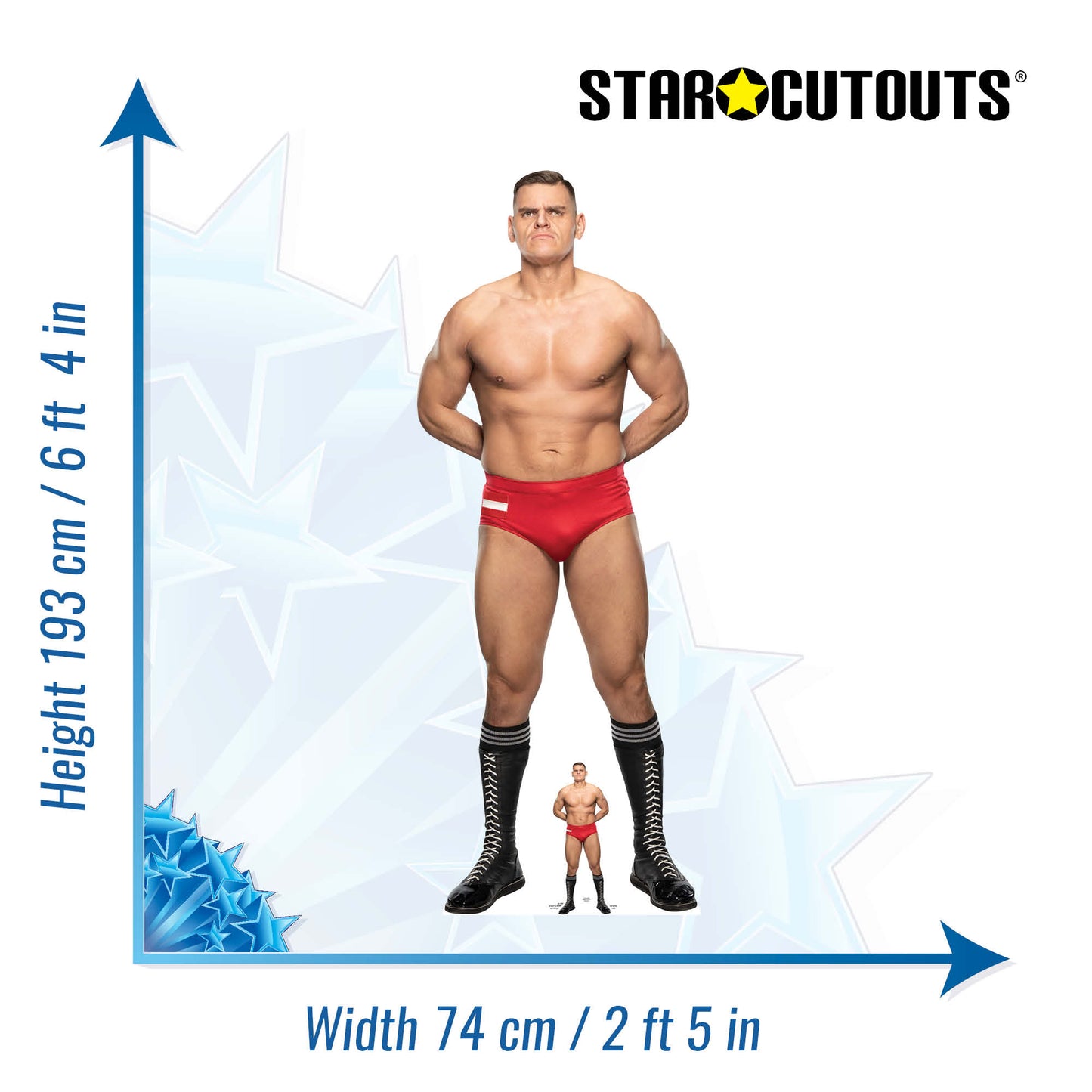 Gunther WWE Cardboard Cutout