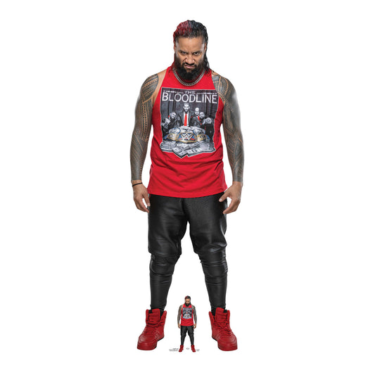 Jimmy Uso WWE Cardboard Cutout - mycardboardcutout