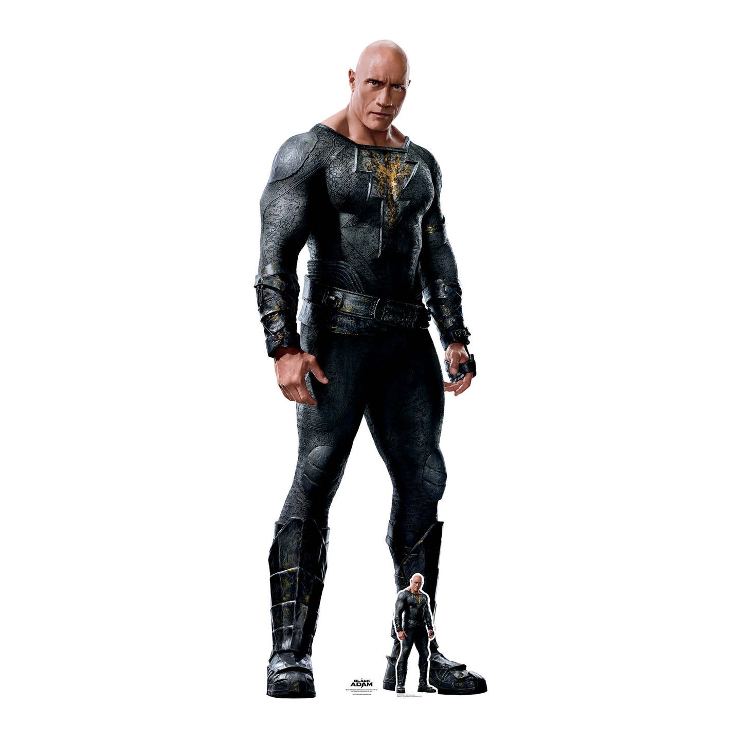 Black Adam Dwayne Johnson Alternative Pose Cardboard Cutout - mycardboardcutout
