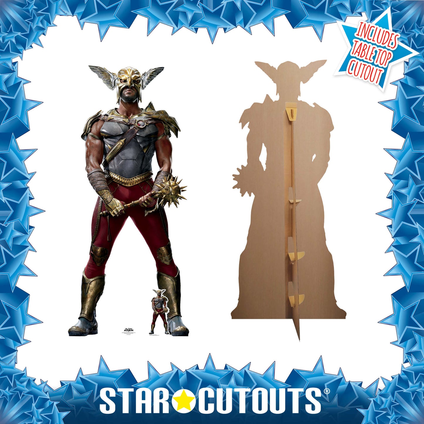 Hawkman Aldis Hodge Black Adam Cardboard Cutout - mycardboardcutout