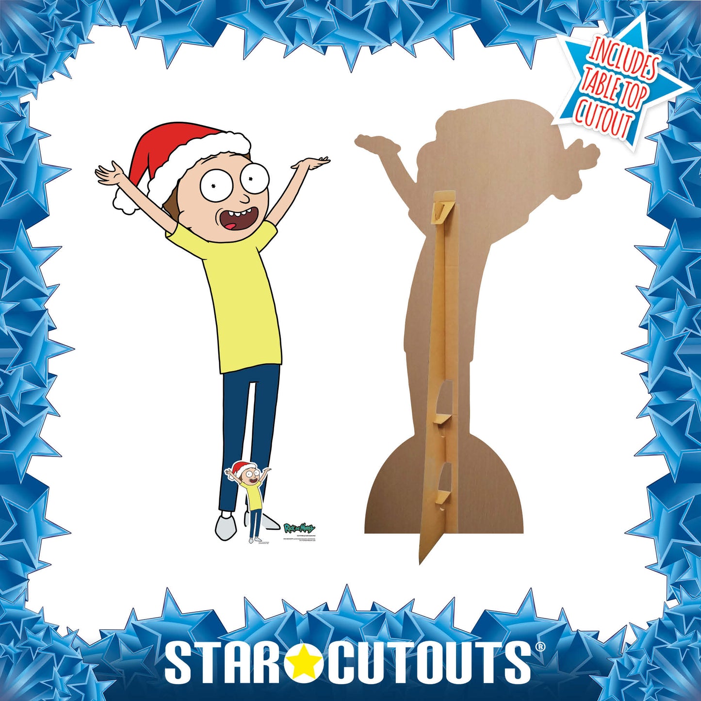 Morty Smith Happy Christmas Rick and Morty Cardboard Cutout - mycardboardcutout