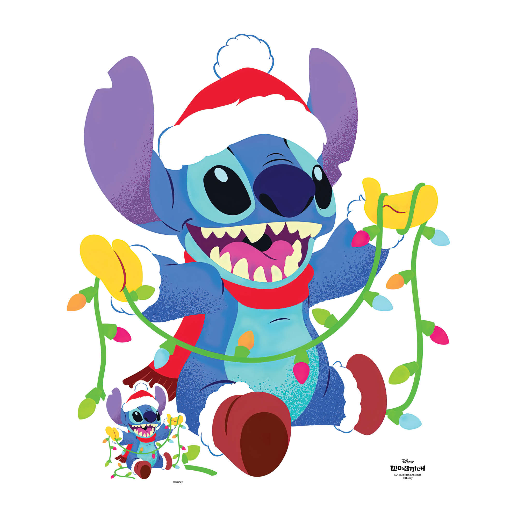 Stitch Christmas Cardboard Cutout With Mini Cardboard Cutout stitch-christmas-cardboard-cutout-with-mini-cardboard-cutout