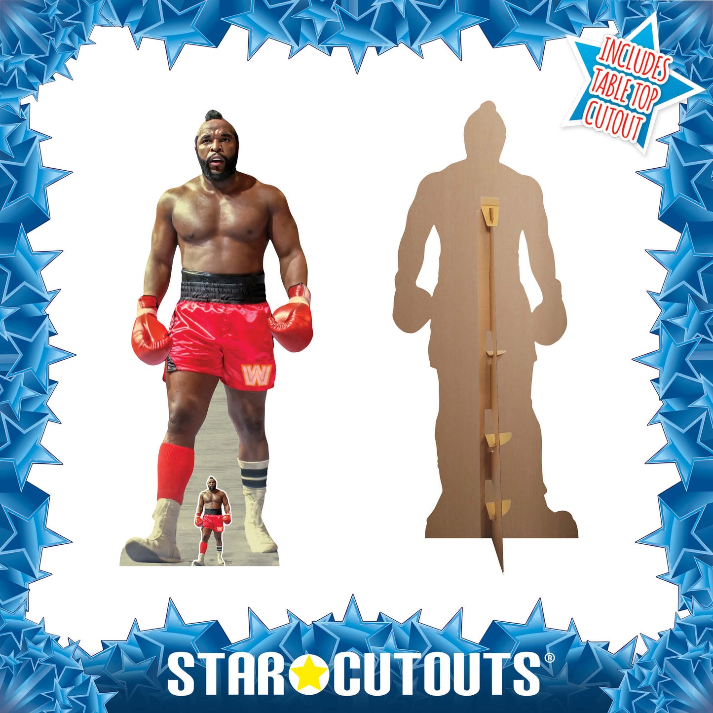 Mr T WWE Cardboard Cutout