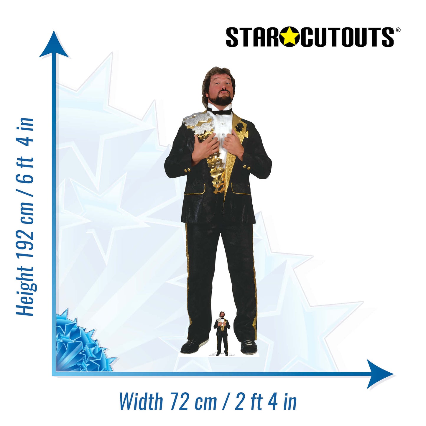 Ted DiBiase WWE Cardboard Cutout