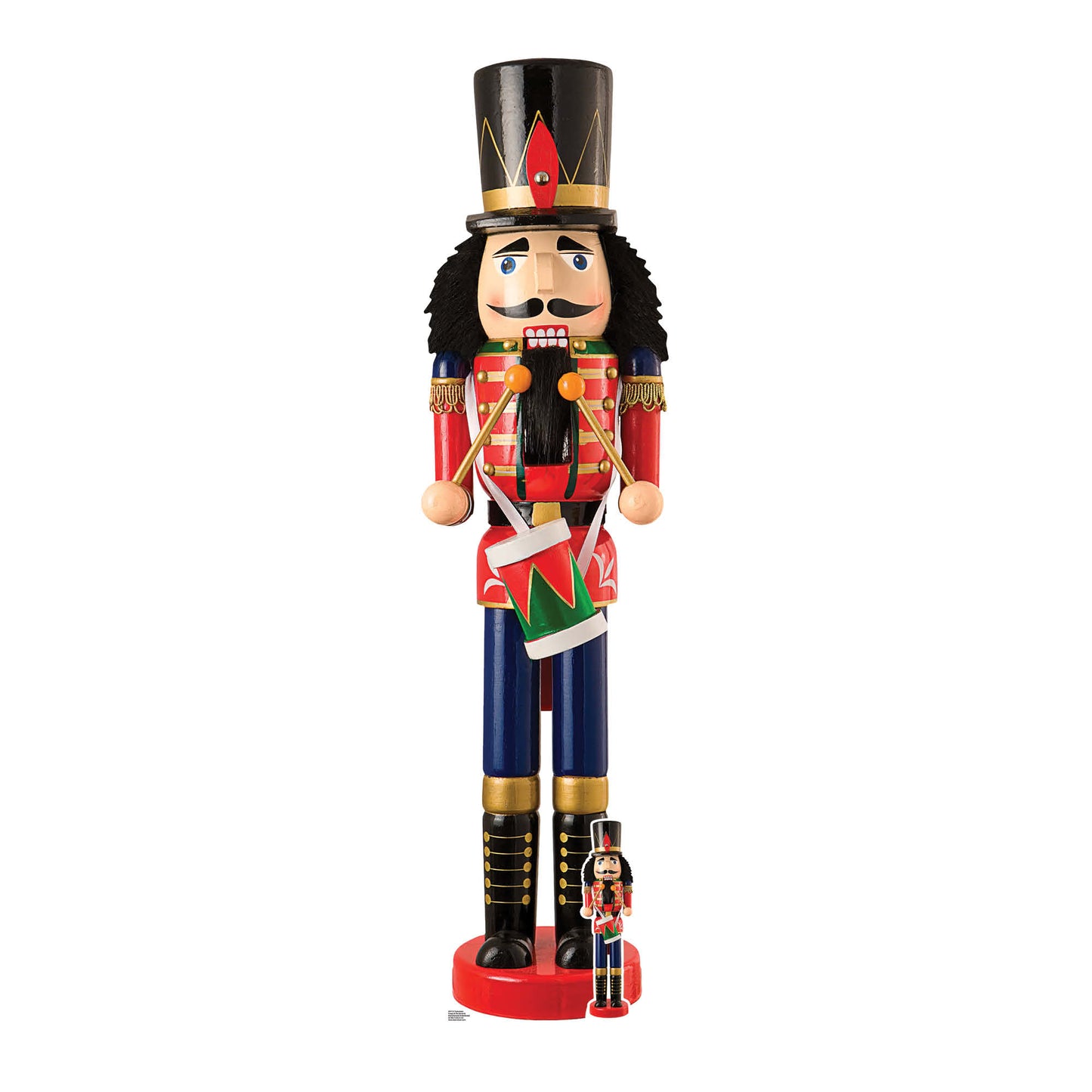 Christmas Nutcracker Doll Cardboard Cutout - mycardboardcutout