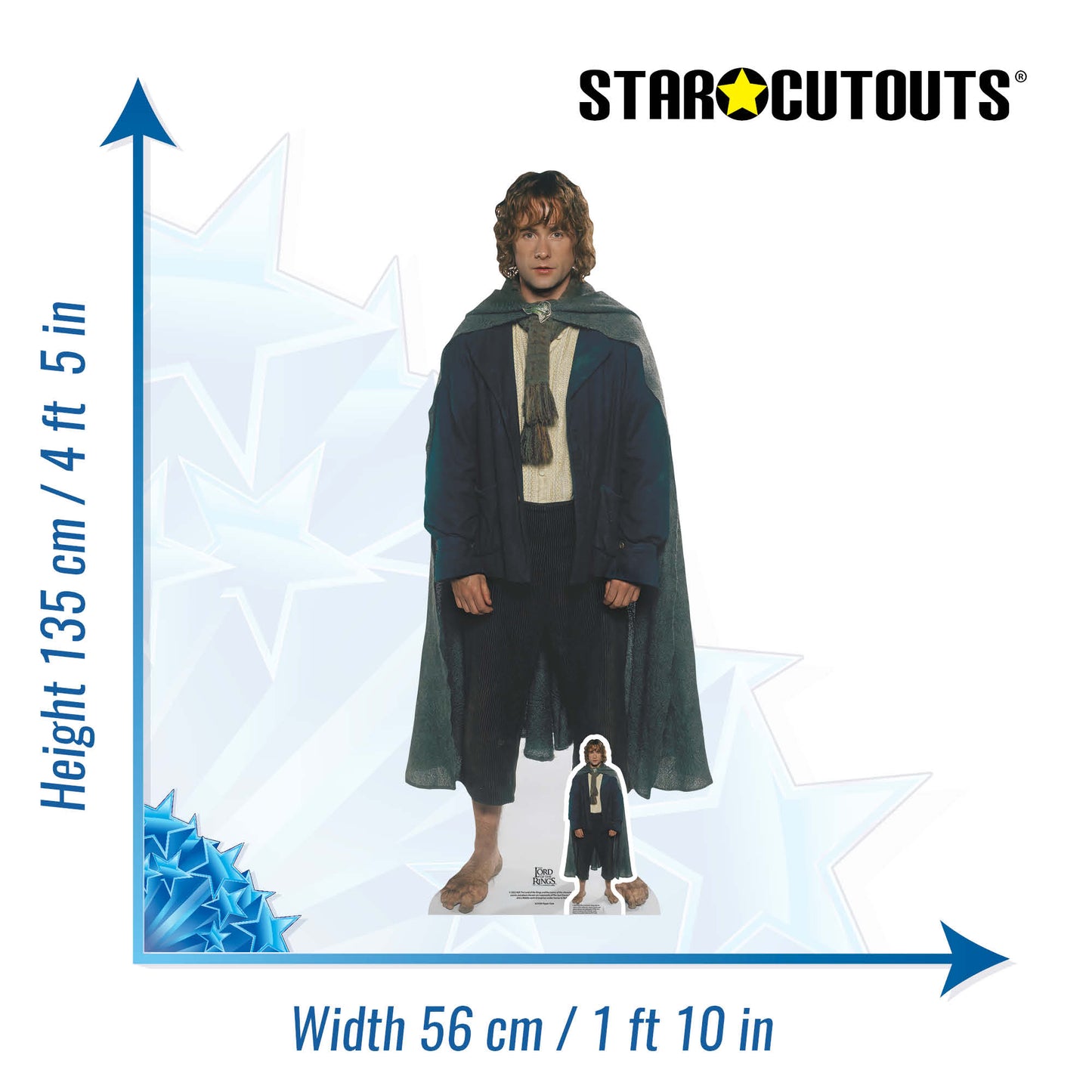 Pippin Lord of the Rings Cardboard Cutout