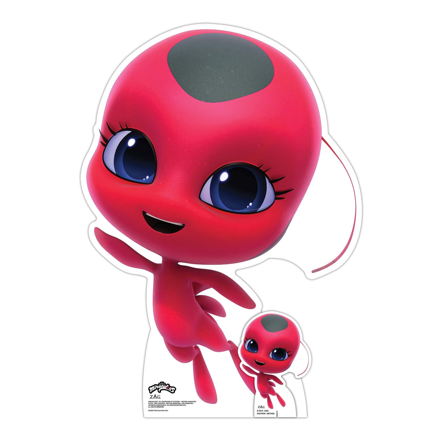 Tikki Kwami Miraculous Star Mini Cardboard Cutout - mycardboardcutout