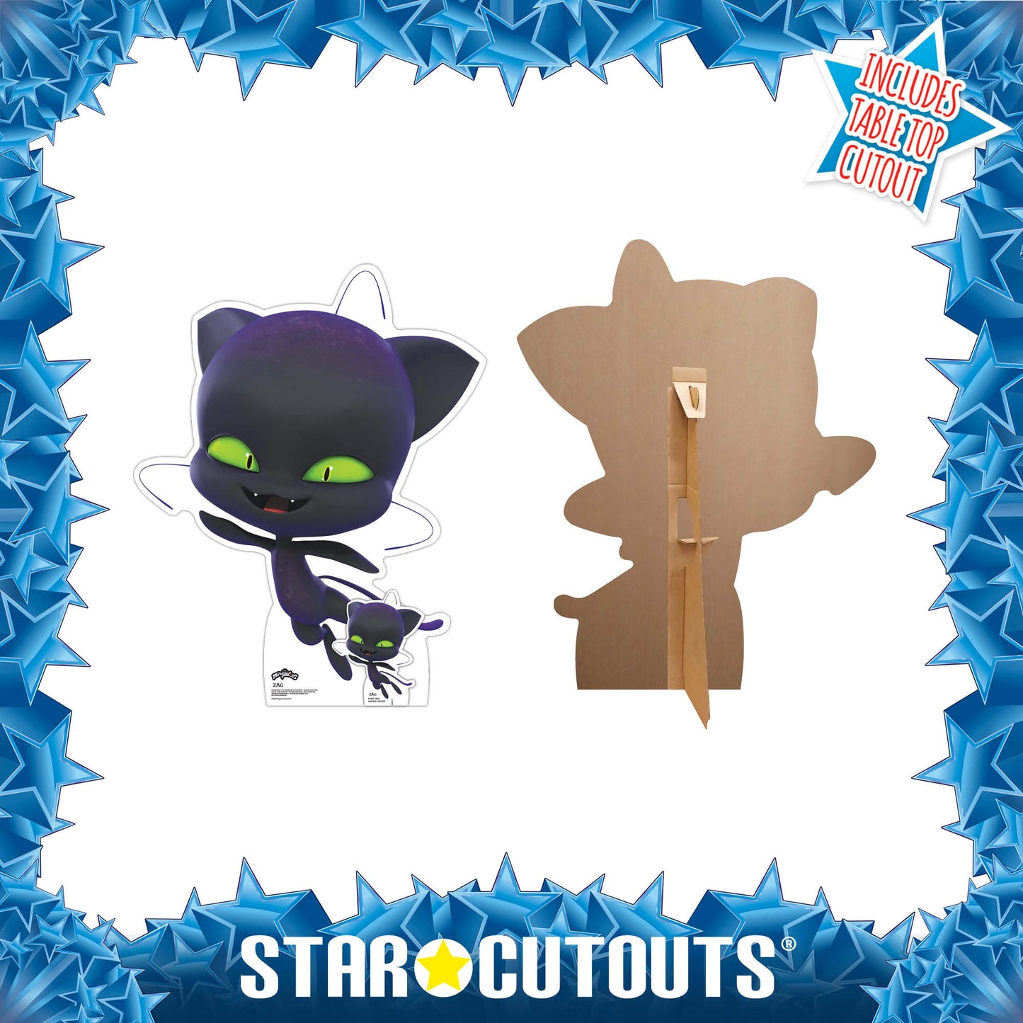 Plagg Kwami Miraculous Star Mini Cardboard Cutout - mycardboardcutout