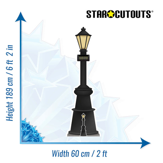 Victorian Lamp Post Cardboard Cutout - mycardboardcutout