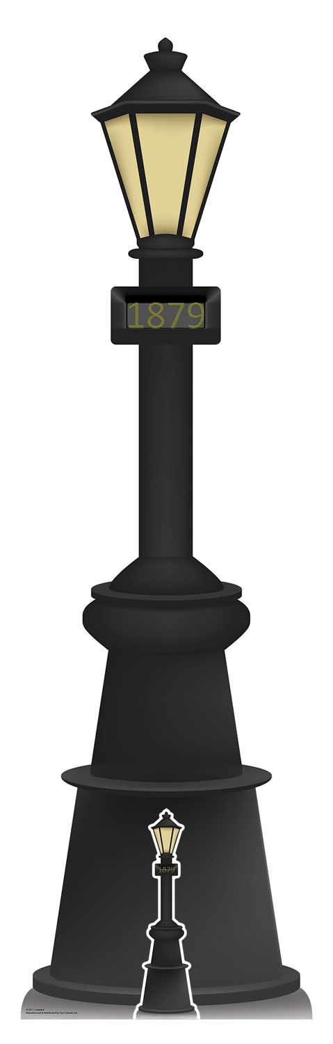 Victorian Lamp Post Cardboard Cutout - mycardboardcutout