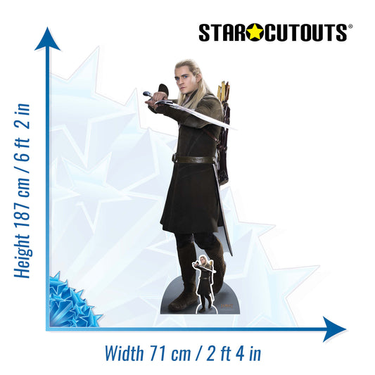 Legolas Sword The Hobbit Cardboard Cutout Lifesize - mycardboardcutout