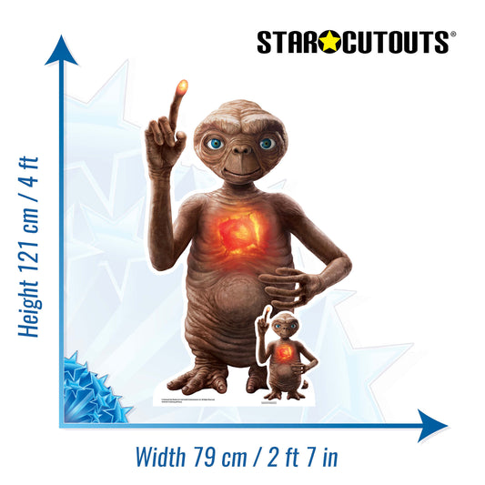 SC4218 E.T Phone Home 40 Year Anniversary Cardboard Cutout Lifesize - mycardboardcutout