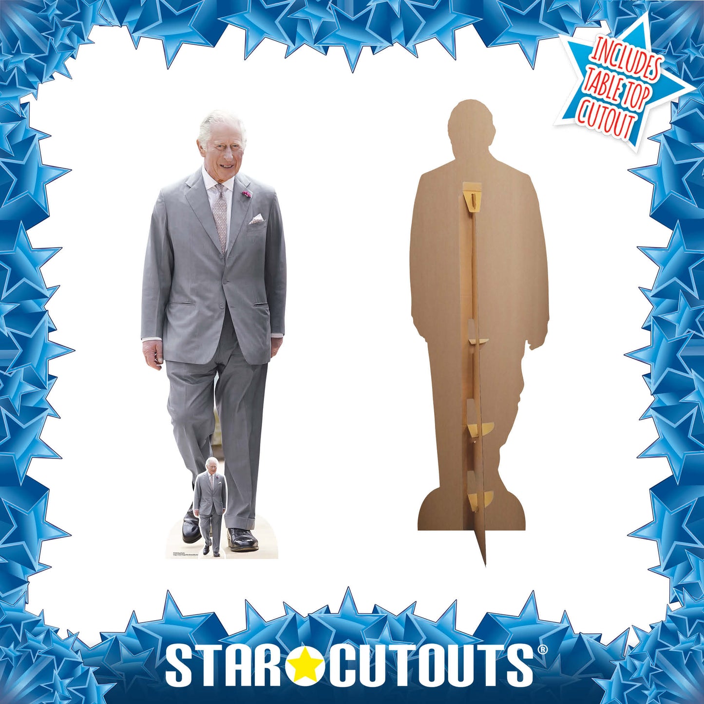 King Charles Cardboard Cutout - mycardboardcutout