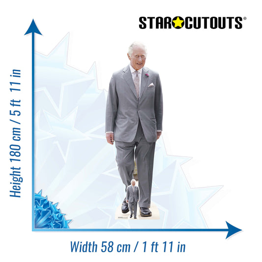 King Charles Cardboard Cutout - mycardboardcutout