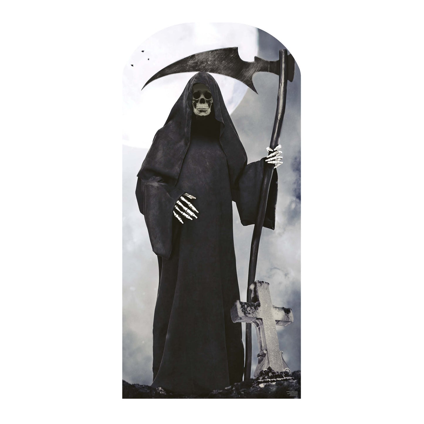 Grim Reaper Stand In Cardboard Cutout - mycardboardcutout