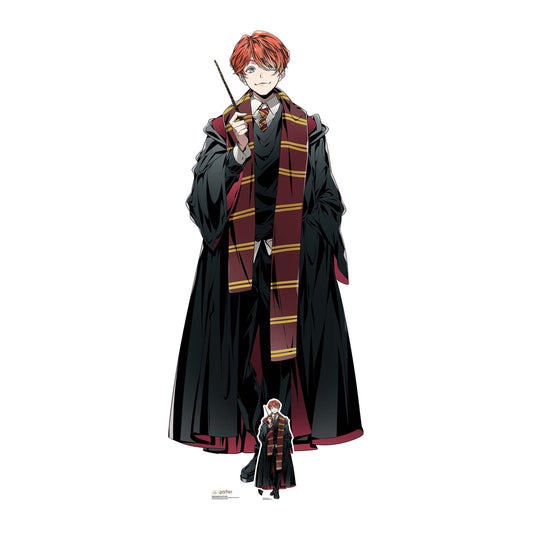 Ron Weasley Anime Style Cardboard Cutout - mycardboardcutout