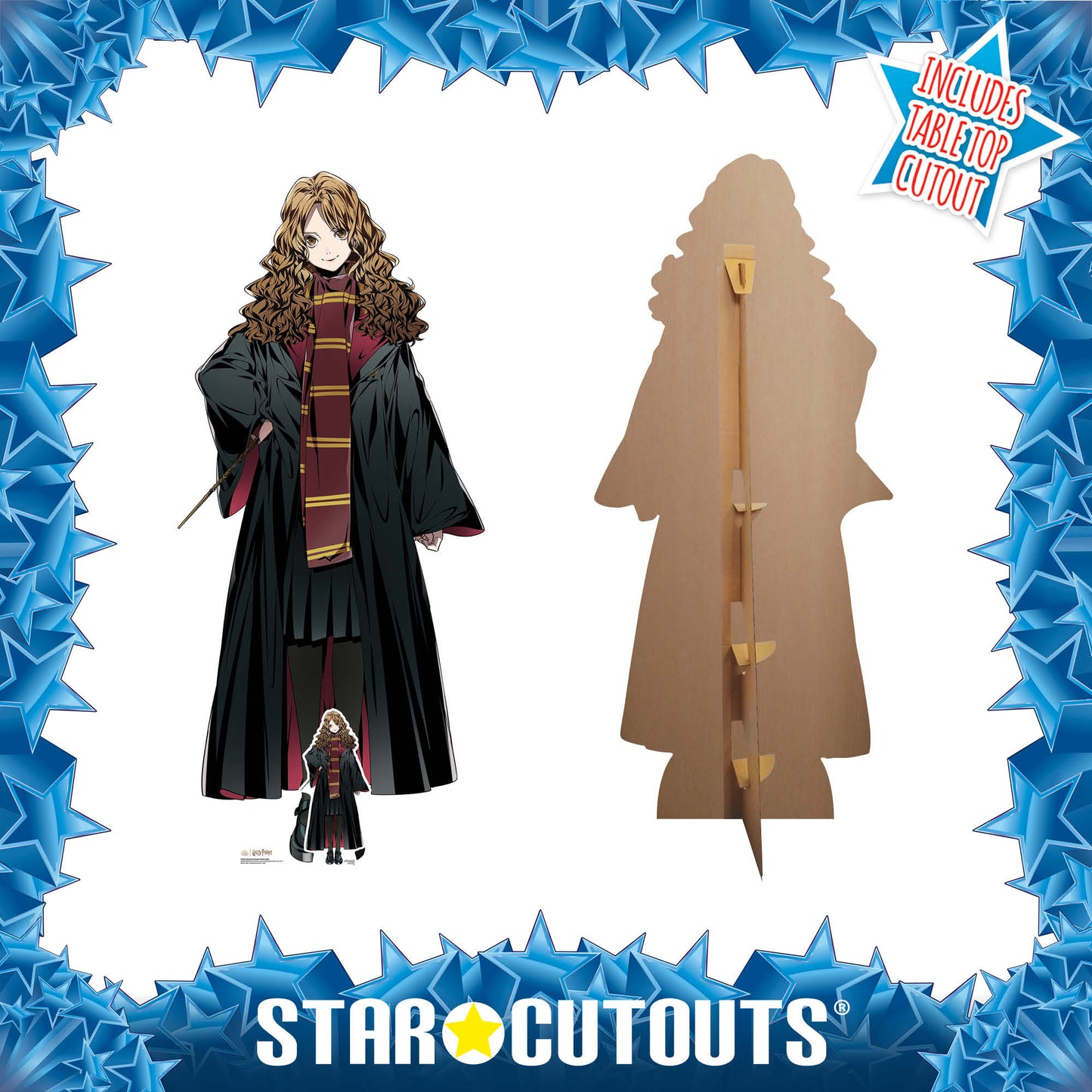 Hermione Granger Anime Style Cardboard Cutout - mycardboardcutout
