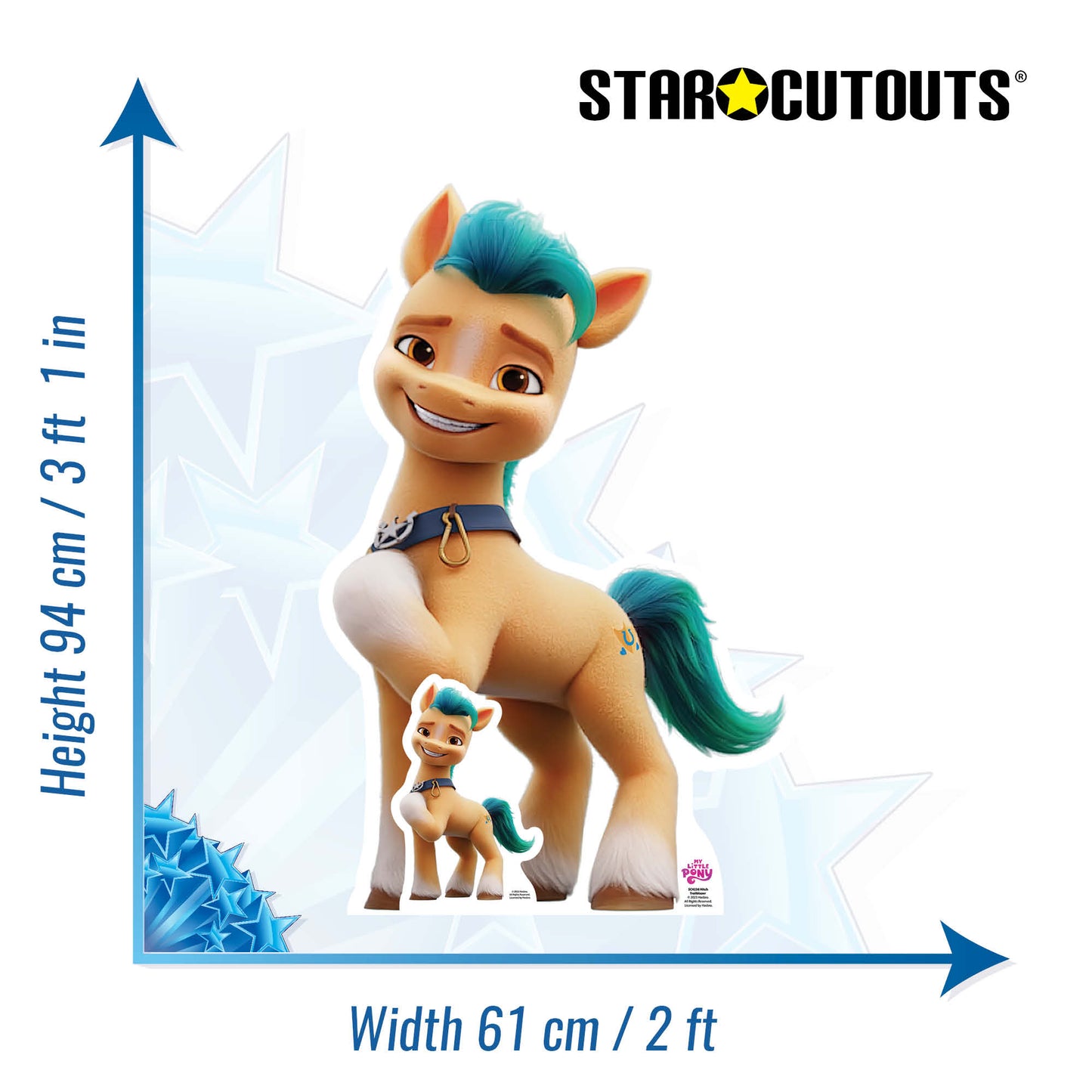 Hitch Trailblazer My Little Pony Star Mini Cardboard Cutout