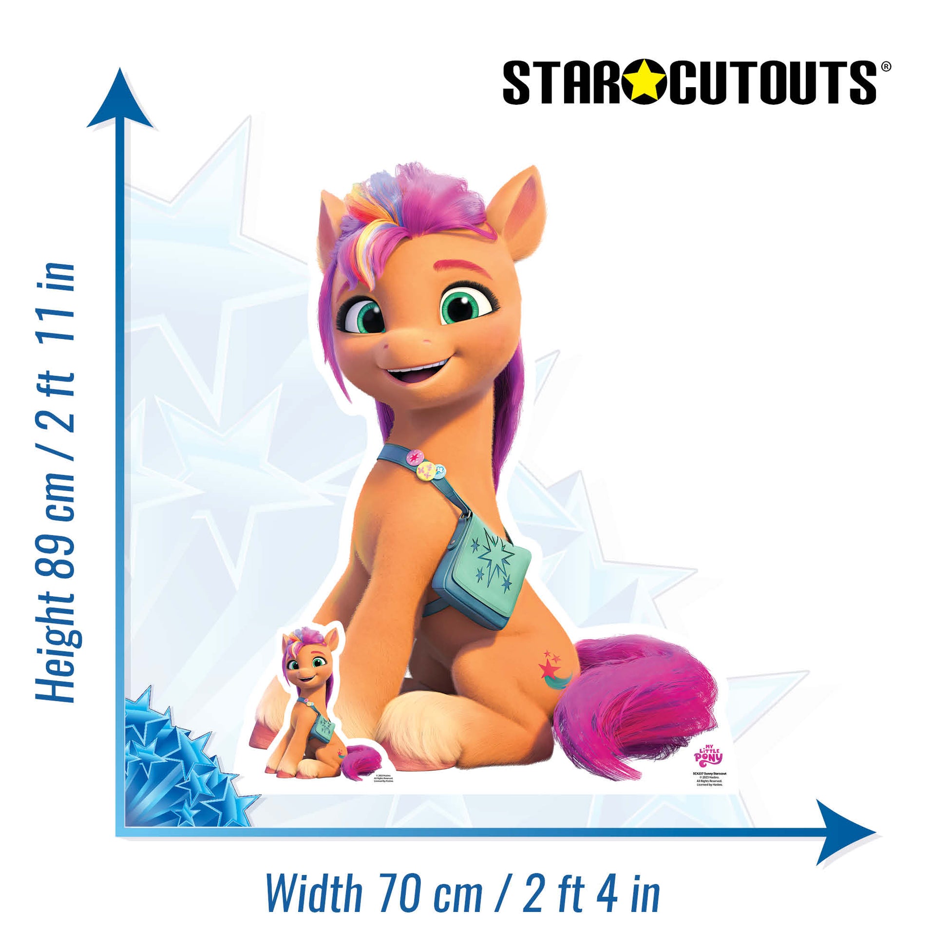 Sunny Starscout My Little Pony Star Mini Cardboard Cutout - mycardboardcutout