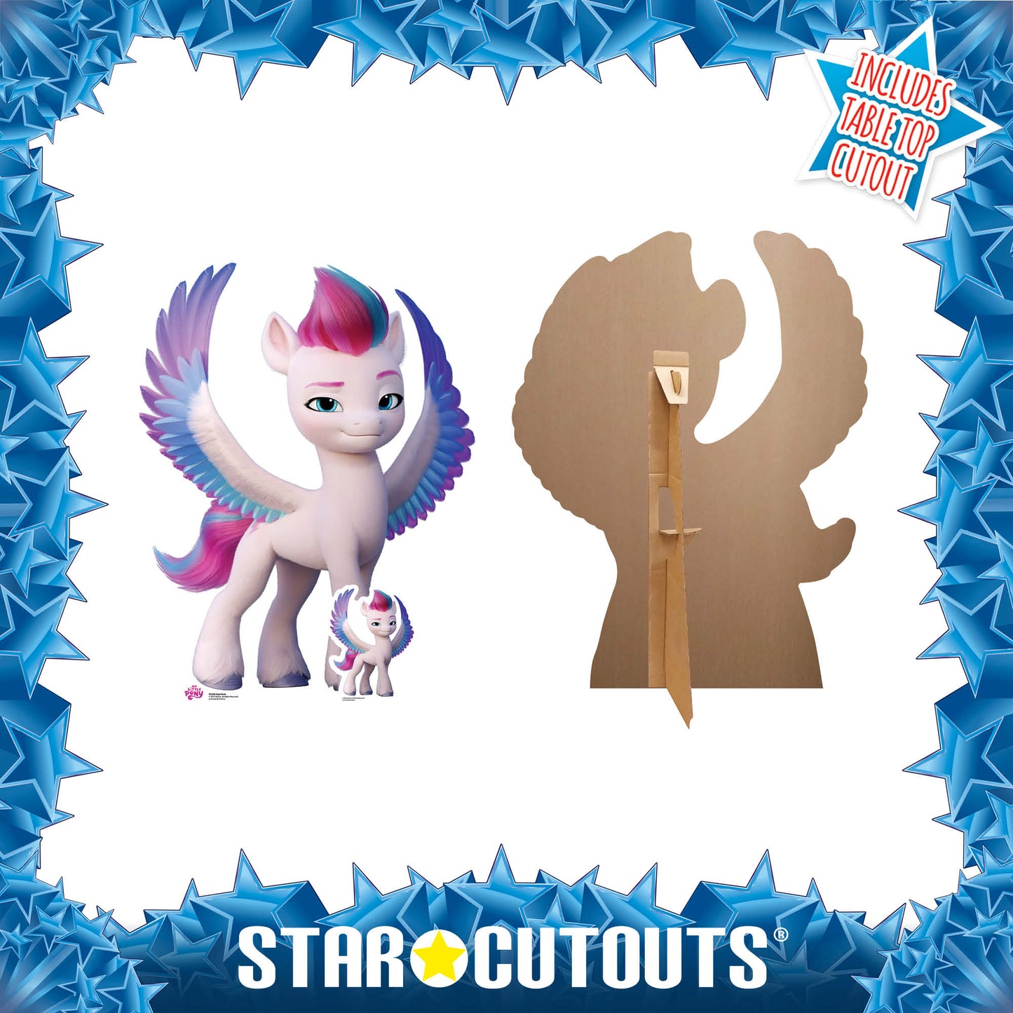 Zipp Storm My Little Pony Star Mini Cardboard Cutout - mycardboardcutout