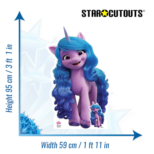 Izzy Moonbow My Little Pony Star Mini Cardboard Cutout - mycardboardcutout