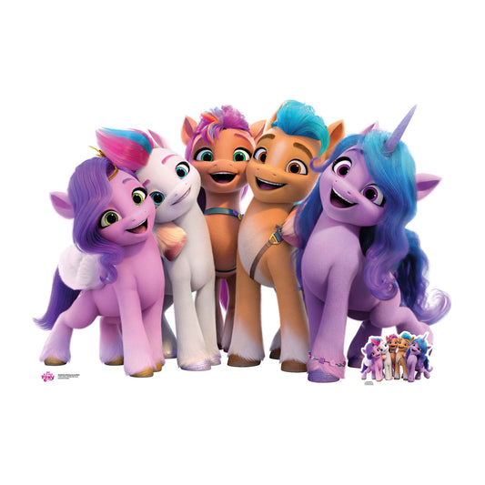 My Little Pony Star Mini Group Cardboard Cutout