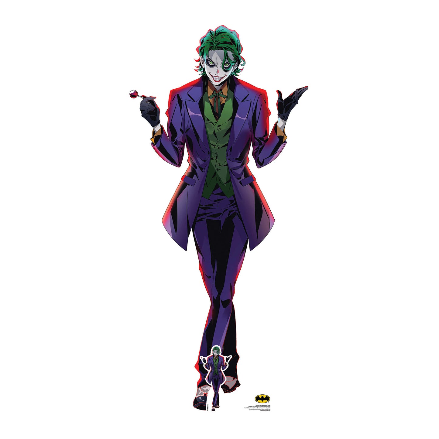 The Joker Anime Style Cardboard Cutout - mycardboardcutout