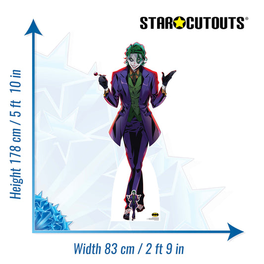 The Joker Anime Style Cardboard Cutout - mycardboardcutout