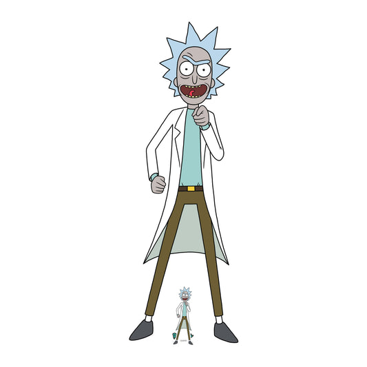 Rick Sanchez Scientist Rick and Morty Cardboard Cutout - mycardboardcutout