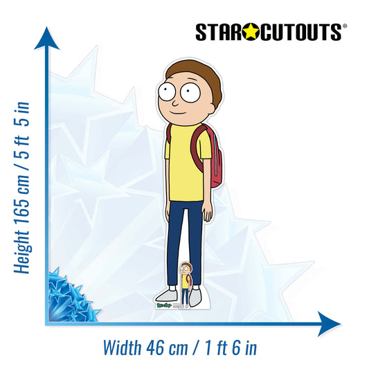 Morty Smith Rick and Morty Cardboard Cutout - mycardboardcutout