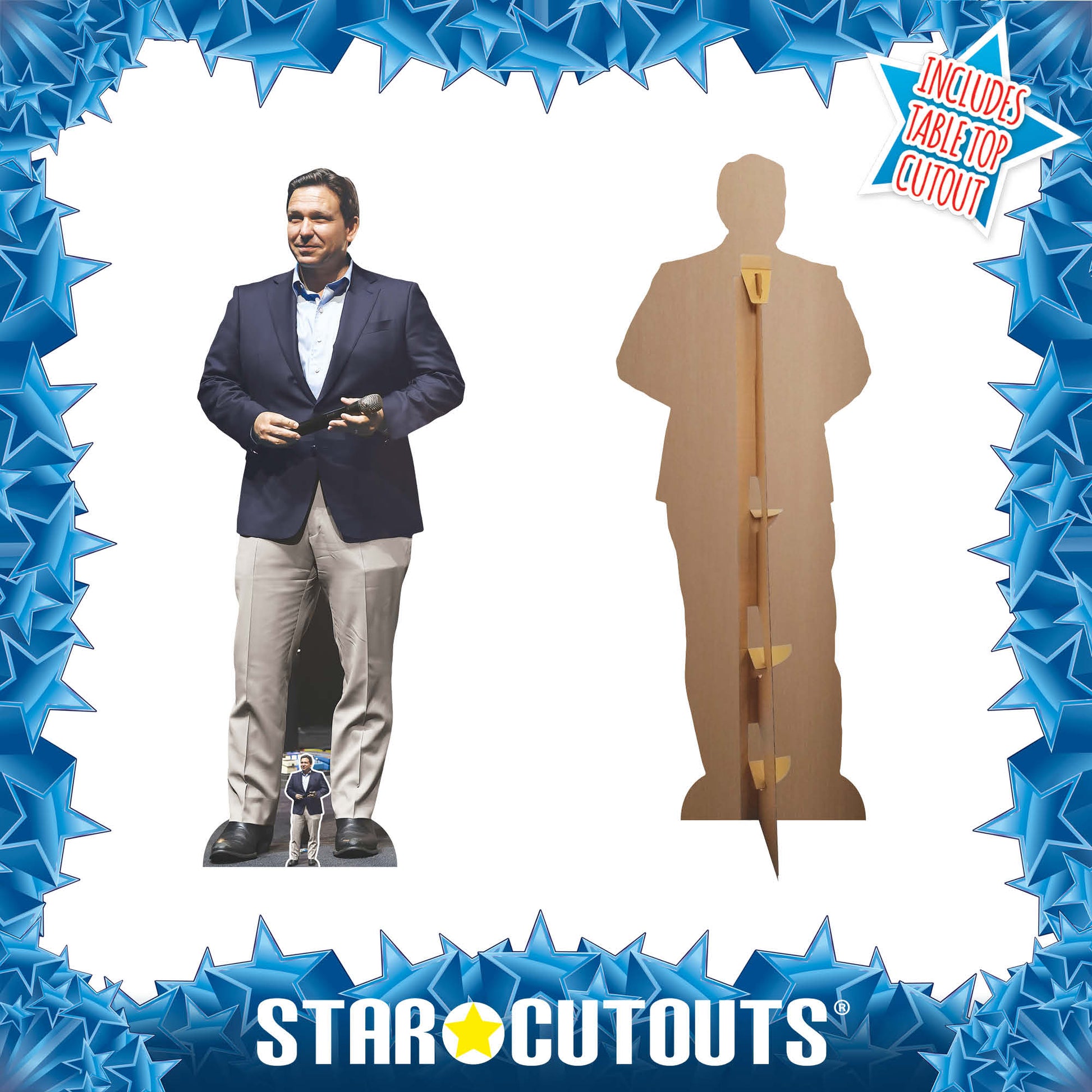 Ron DeSantis Cardboard Cutout - mycardboardcutout