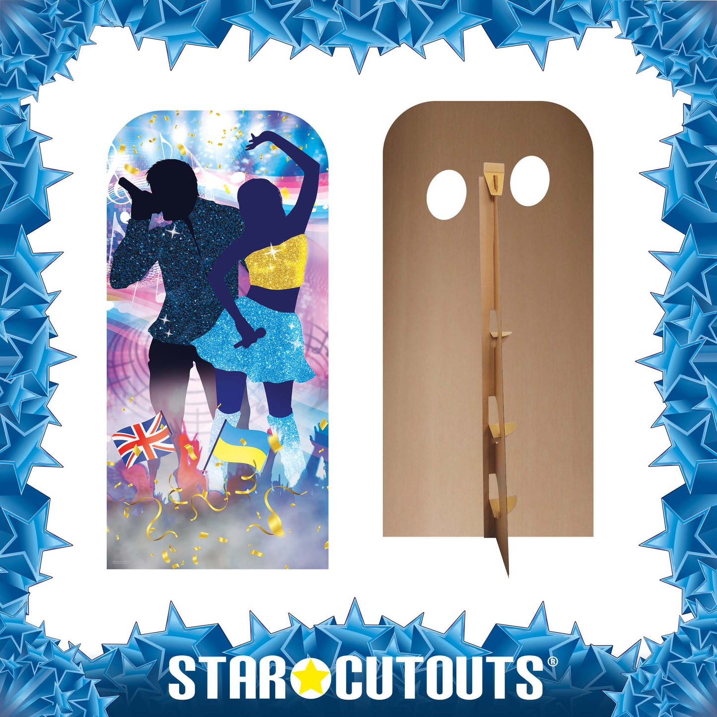 Song Contest Stand In Cardboard Cut Out Life Size - mycardboardcutout