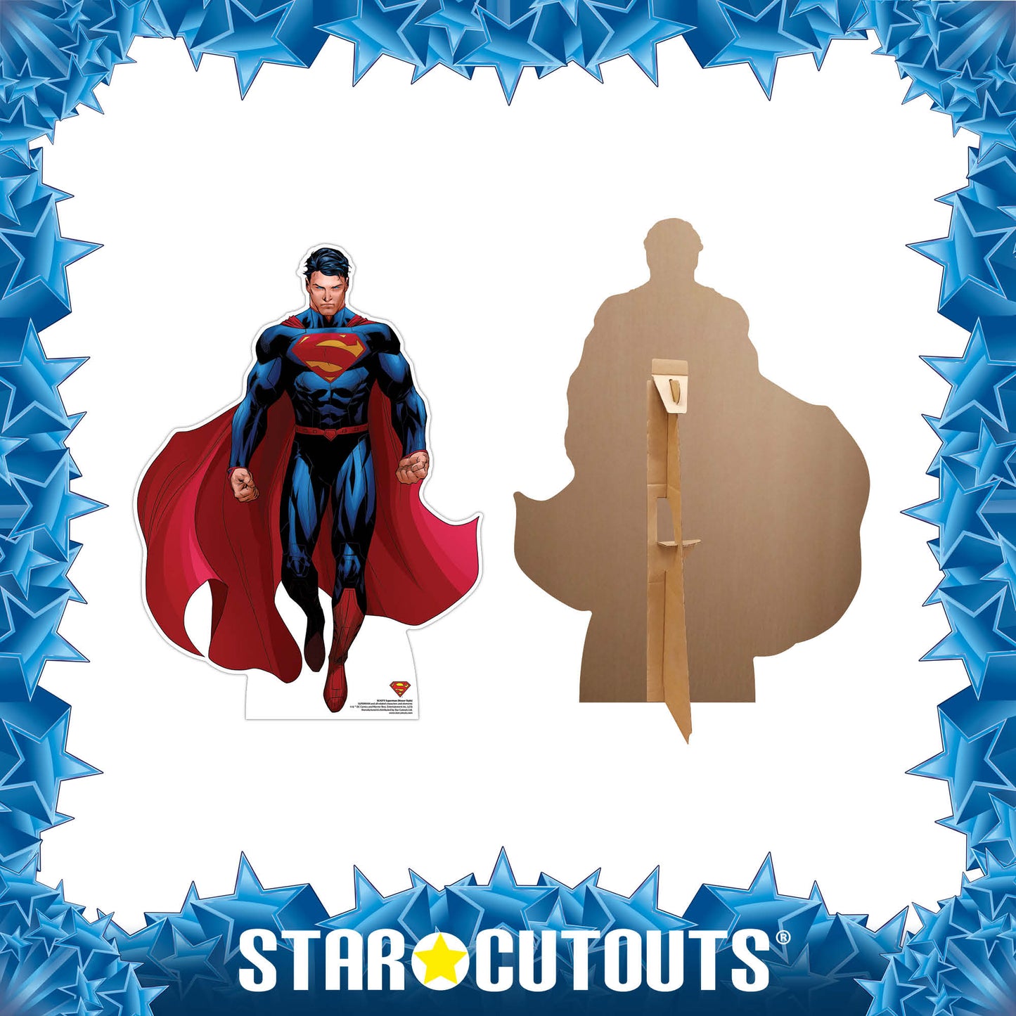 Superman Style Cardboard Cutout - mycardboardcutout