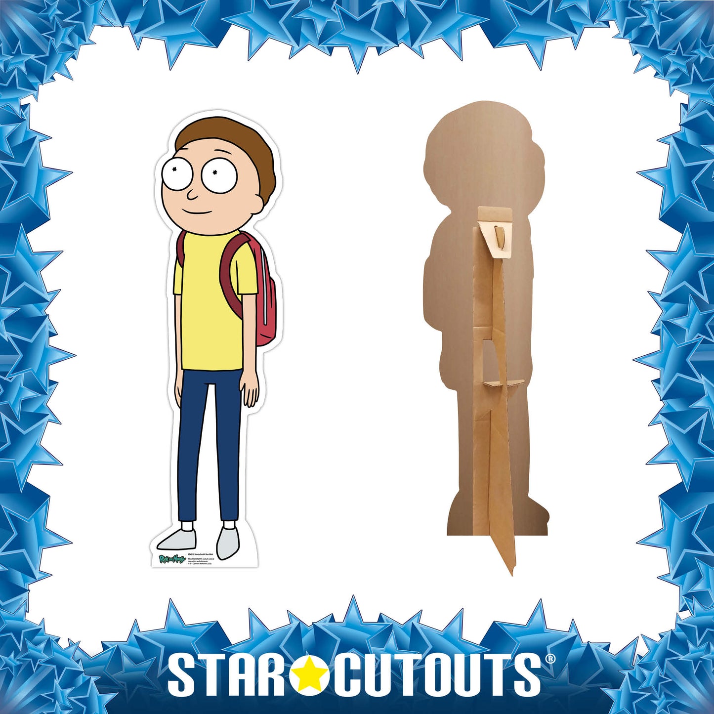 Morty Smith Small - Rick and Morty Star Mini Cardboard Cutout - mycardboardcutout