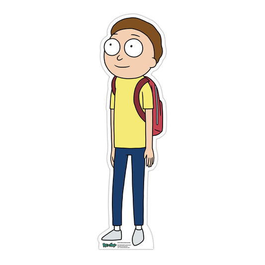 Morty Smith Small - Rick and Morty Star Mini Cardboard Cutout - mycardboardcutout