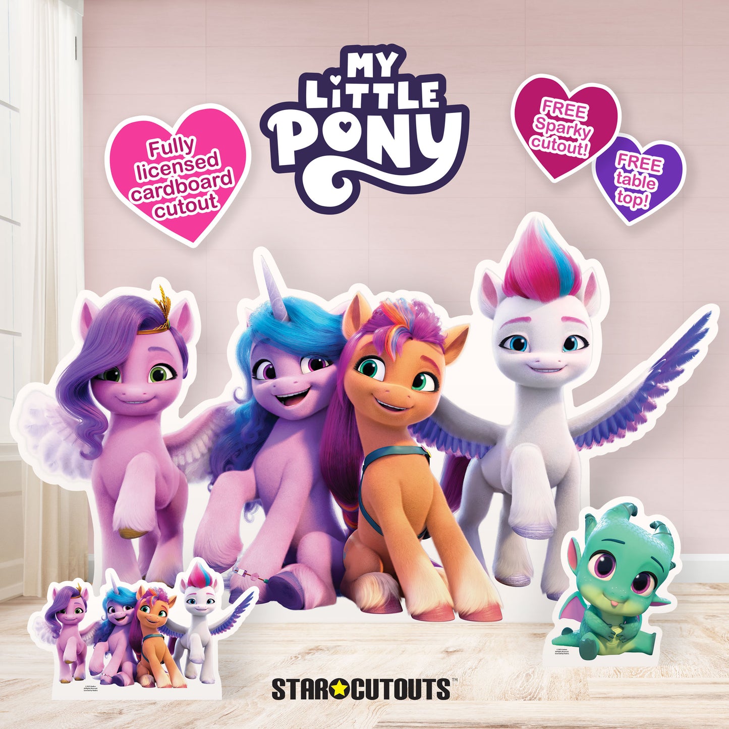 My Little Pony Group Large Cardboard Cutout - mycardboardcutout