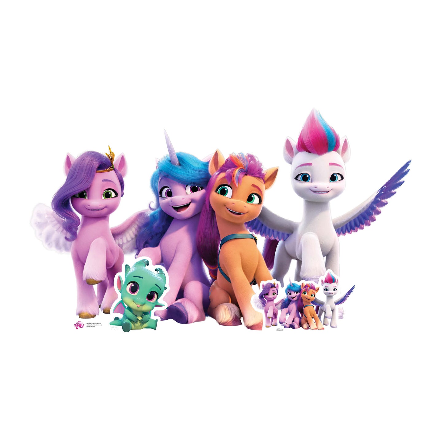 My Little Pony Group Large Cardboard Cutout - mycardboardcutout