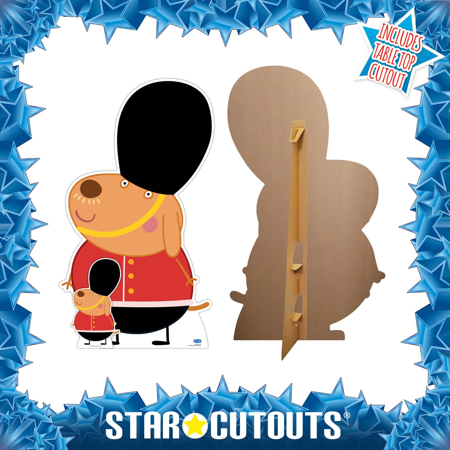 Royal Guard Peppa Cardboard Cutout - mycardboardcutout