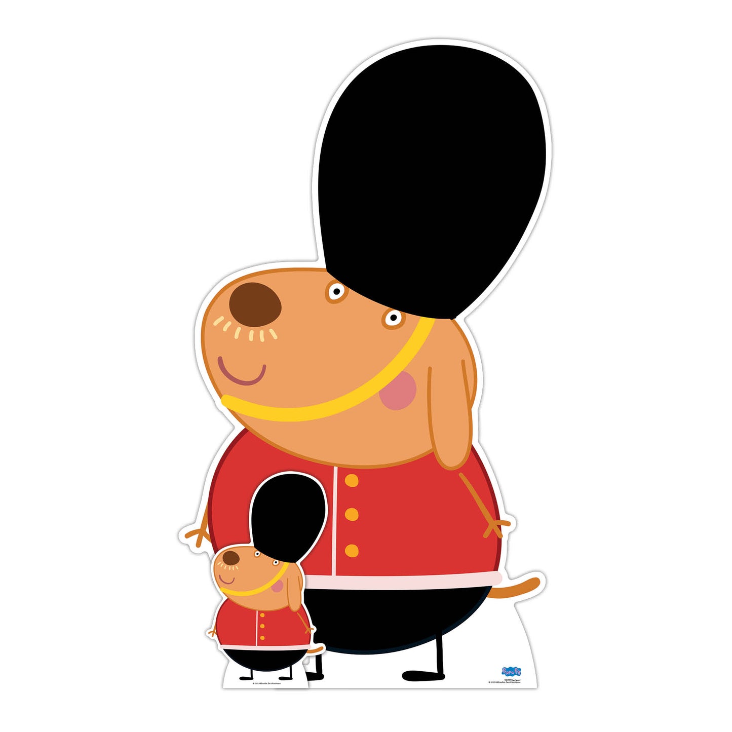 Royal Guard Peppa Cardboard Cutout - mycardboardcutout