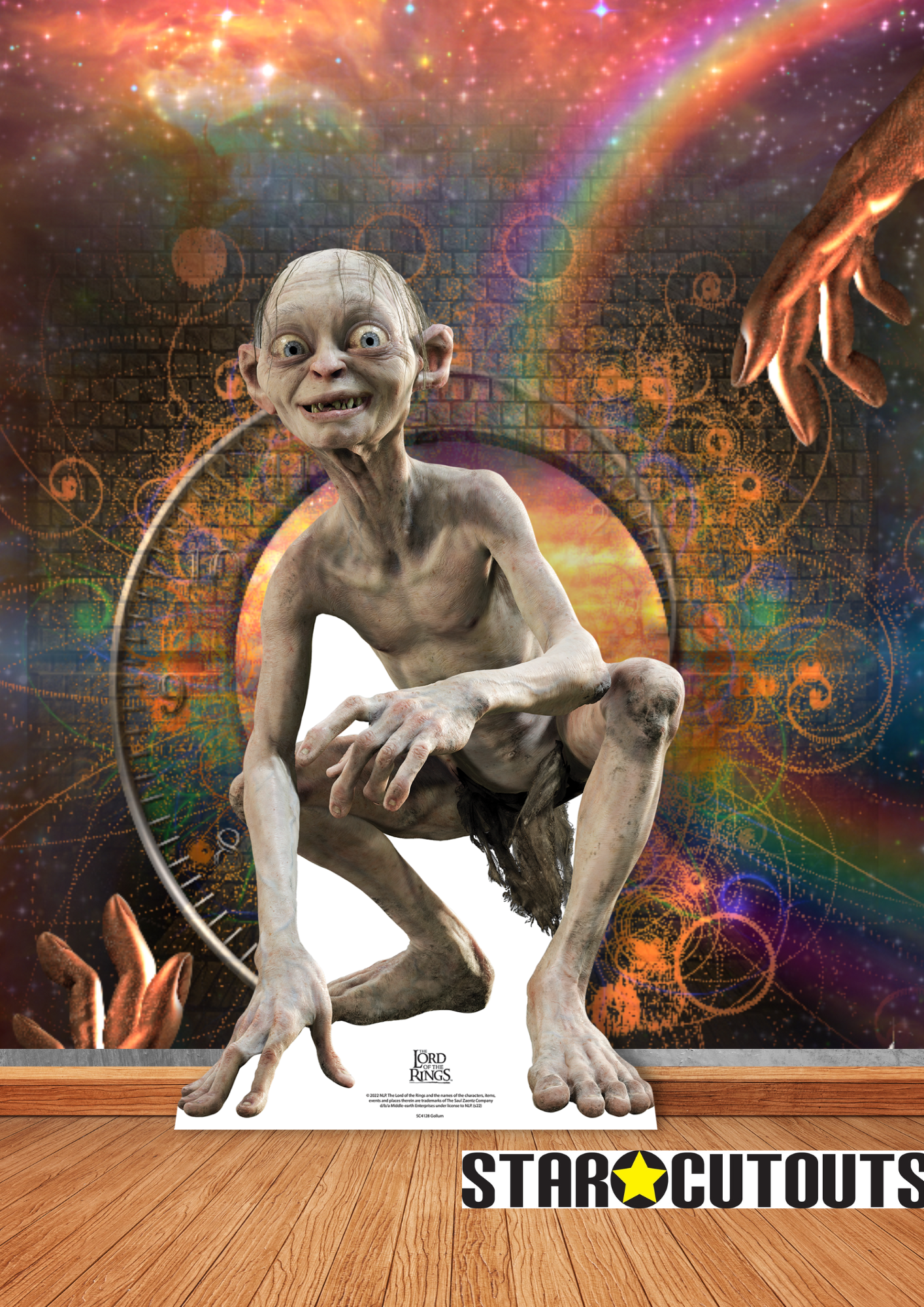 Gollum The Lord of the Rings Cardboard Cutout Lifesize - mycardboardcutout