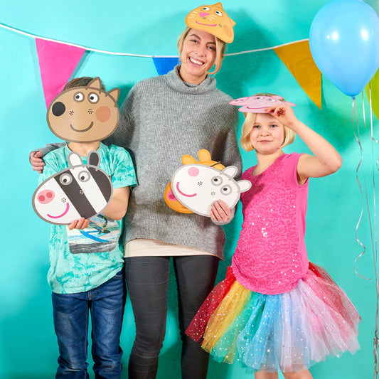 Peppa Pig Six Pack of Masks - mycardboardcutout